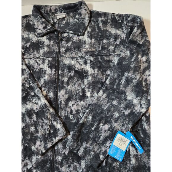 Columbia fleece full-zip jacket mens 4XL Tall 4XLT - Picture 7 of 9